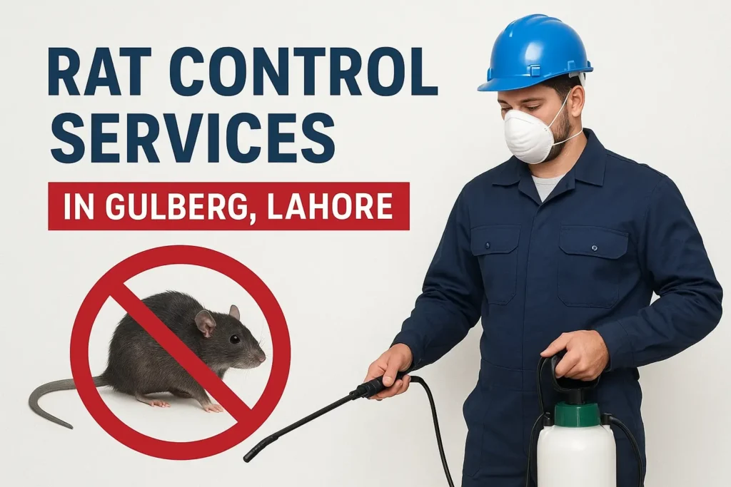 rat control services in Gulberg Lahore